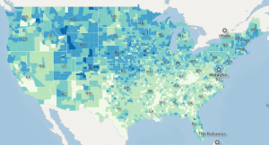 A Map of how educated the US is